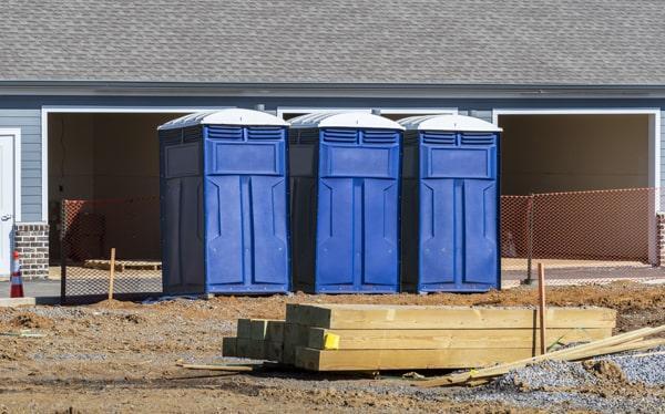 it is possible to rent a work site portable restroom with heating or air conditioning